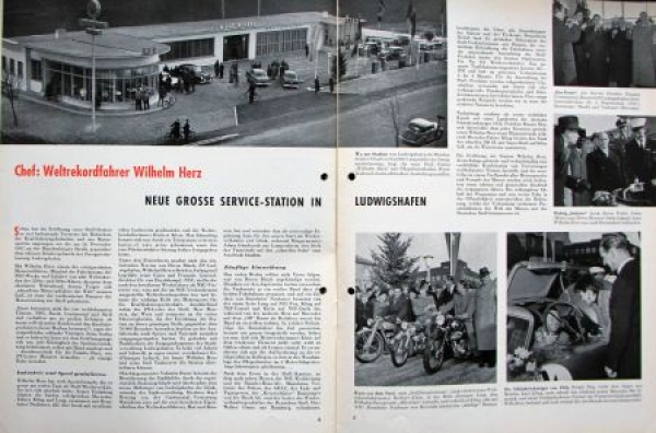 "Shell Station" Gasstation-Magazin 1953 (1385)